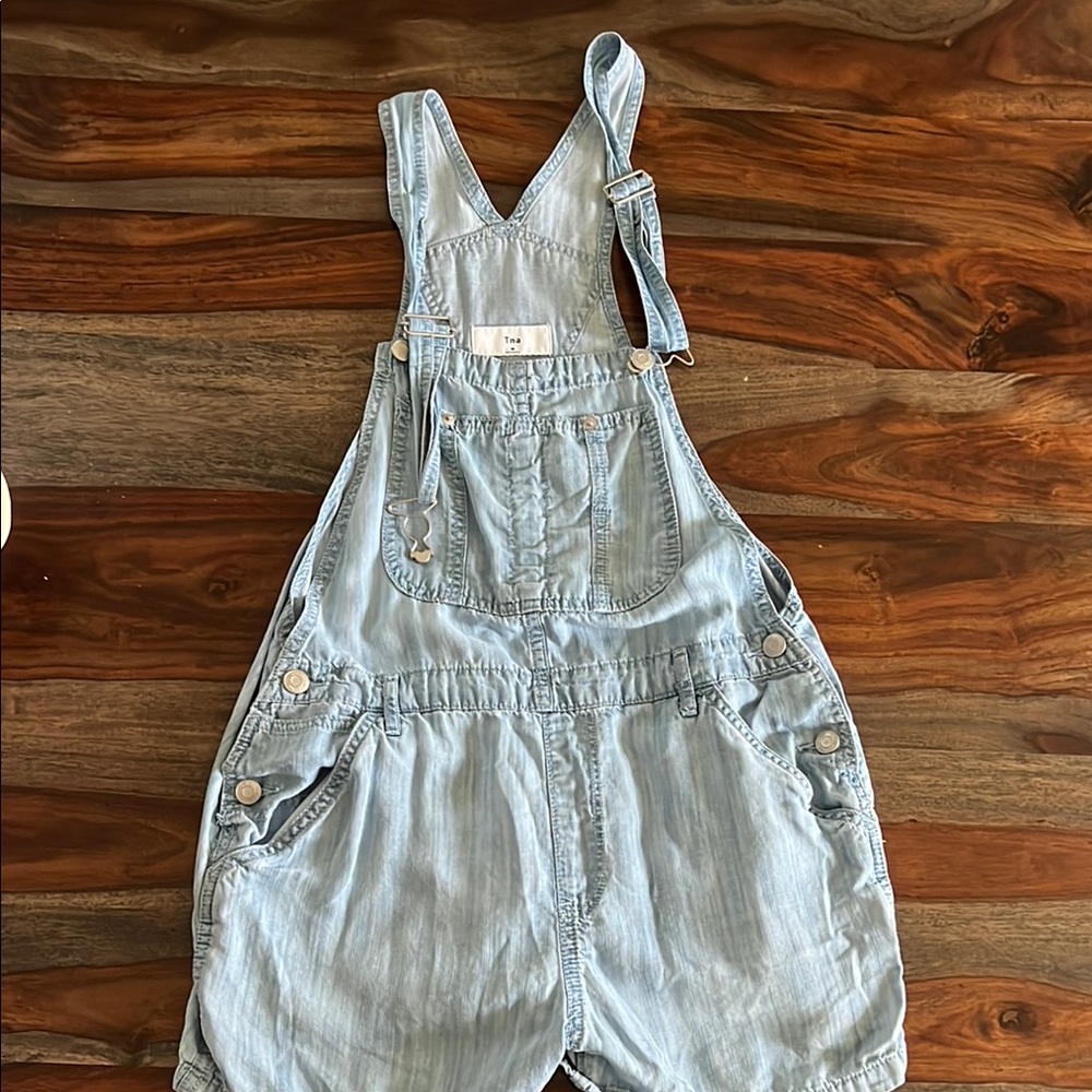 Light Blue Denim Overalls